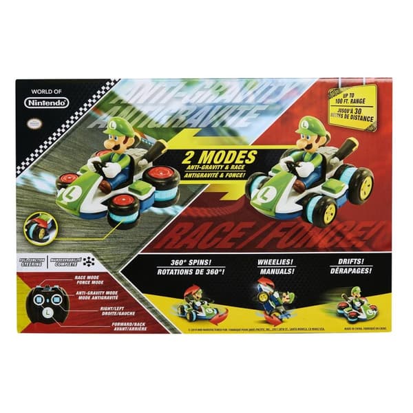JAKKS Pacific Super Mario Mario Kart Mini RC Racer Luigi