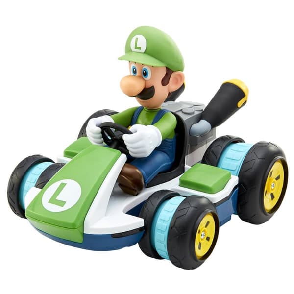 JAKKS Pacific Super Mario Mario Kart Mini RC Racer Luigi