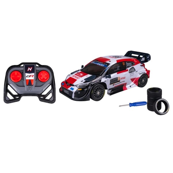 Toyota Gazoo Racing Rovanperä 1:16th Rally Series with extra tyres Nikko