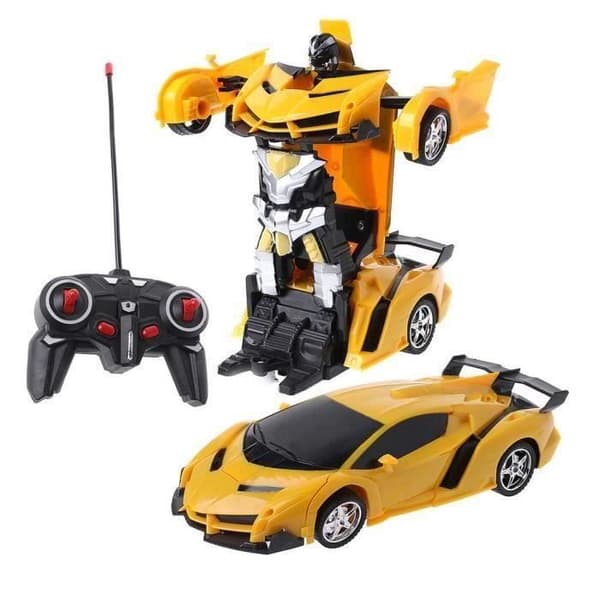 1:18 Transformers Electric Remote Control Car High Speed Remote Control Car RC Robotar Leksaker för barn Presenter