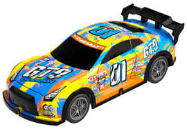 TEC-TOY Champion GT9 m/ljus R/C 1:22, 27MHz - Gul/Blå (471250)