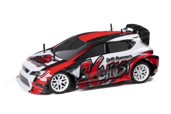 TEC-TOY Ghost R/C 1:10 2,4GHz 7,2V 300mAh Ni-MH - punainen (471271)