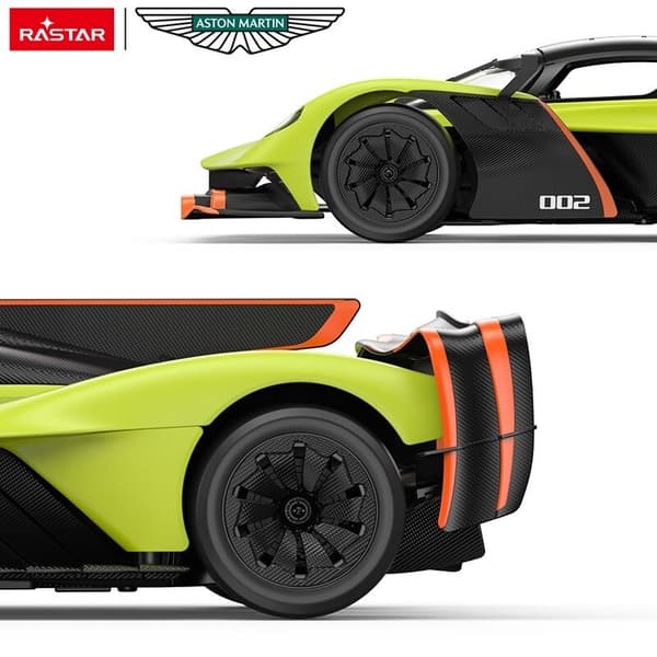 Radiostyrd R/C 1:14 Aston Martin Valkyrie AMR Pro Green Rastar