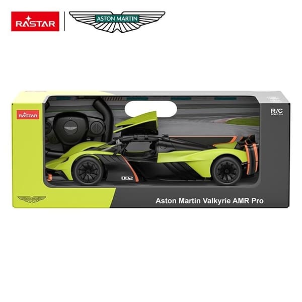 Radiostyrd R/C 1:14 Aston Martin Valkyrie AMR Pro Green Rastar