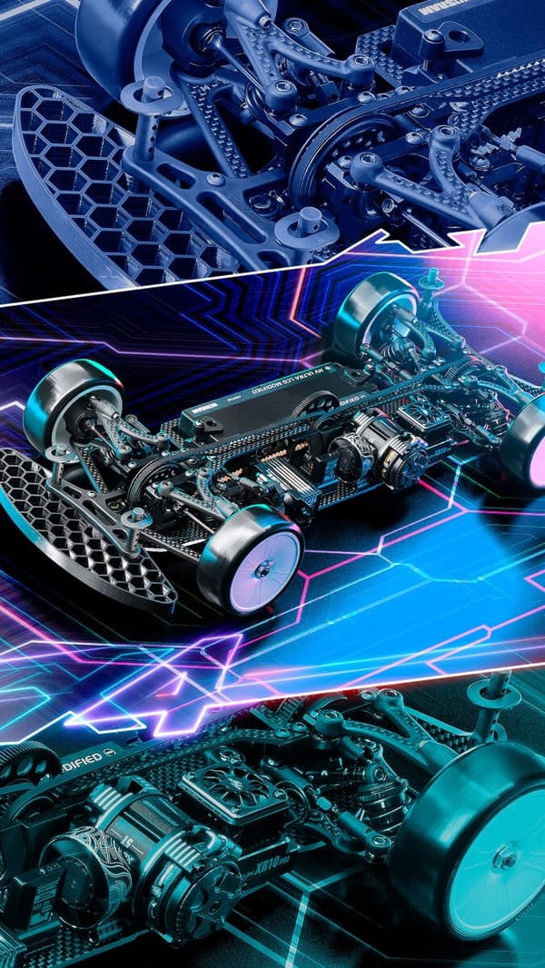 XRAY X4 2025 - 1/10 Touring Kit - Alu FlexEdition
