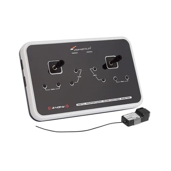 Amewi binär katamaran segelbåt, 40 cm, 2,4 GHz - 26059