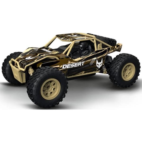 RC Desert Buggy Carrera - Off-Road fjärrkontrollbil - brun och beige - 8 år och uppåt