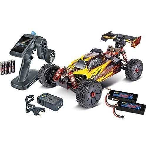 Fjärrstyrt fordon - CARSON - VIRUS ROCKET - 1:8 - 120 km/h - 2 LiPo-batterier 11,1 V