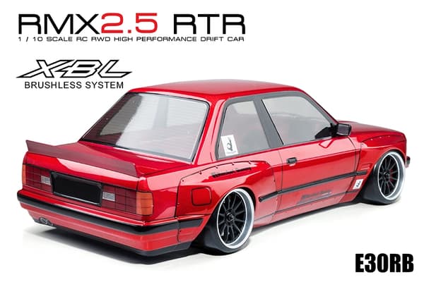 MST RMX 2.5 E30RB 2WD Gyro BL Drift Rød RTR