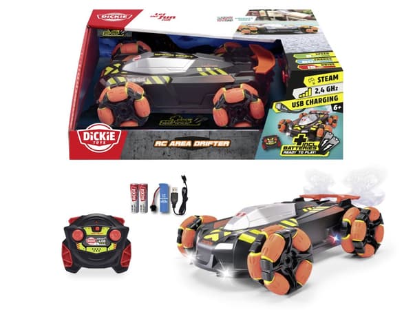 Dickie Toys Area Drifter  Radiostyrd Bil, 25 cm