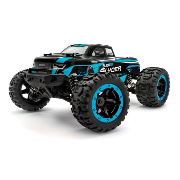 Blackzon Slyder MT 1/16 4WD sähköinen monsteriauto - sininen (540104)