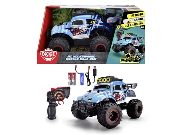 Dickie Toys Radiostyrd Bil Volkswagen Beetle Baja Bug