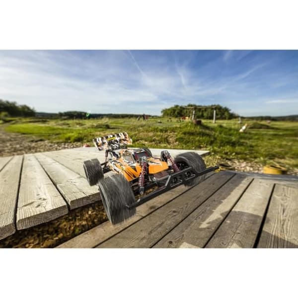 Radiostyrd bil - TAMIYA - Speed Warrior FE 1/10 - Orange - Uppladdningsbar USB - 6 år och uppåt