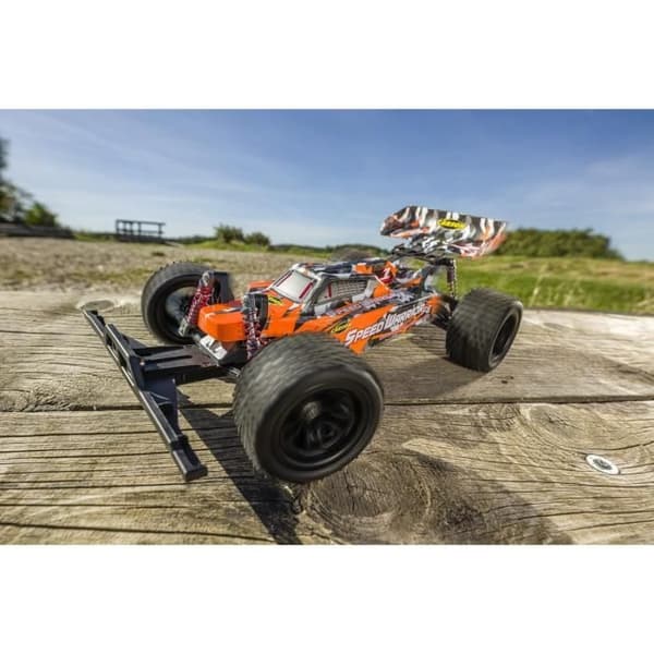 Radiostyrd bil - TAMIYA - Speed Warrior FE 1/10 - Orange - Uppladdningsbar USB - 6 år och uppåt