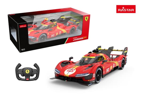 Radiostyrd R/C 1:14 Ferrari 499P Red 40 cm Rastar
