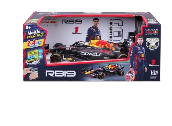 Premium Radiostyrt Rc F1 2023 Red Bull Rb19 Verstappen 2.4Ghz 1:24 Maisto