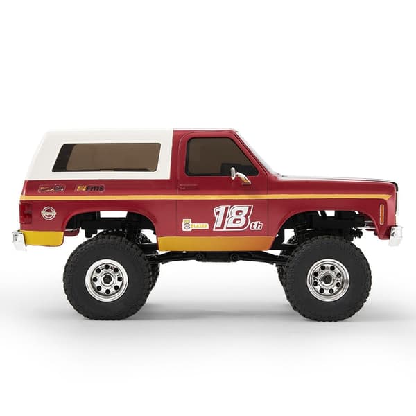 FMS Chevrolet K5 Pro 1/24 Børsteløs Crawler Rød