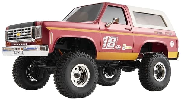 FMS Chevrolet K5 Pro 1/24 Brushless Crawler Röd