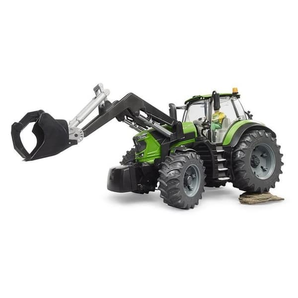 RC traktor - BRUDER - Deutz 8280 TTV - Frontlastare - 1:16 - För barn från 3 år