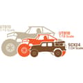Miniatyrbillede 10 af 11: Axial SCX24 Base Camp Rock Crawler 4WD Pink