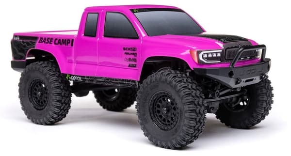 Axial SCX24 Base Camp Rock Crawler 4WD Pink