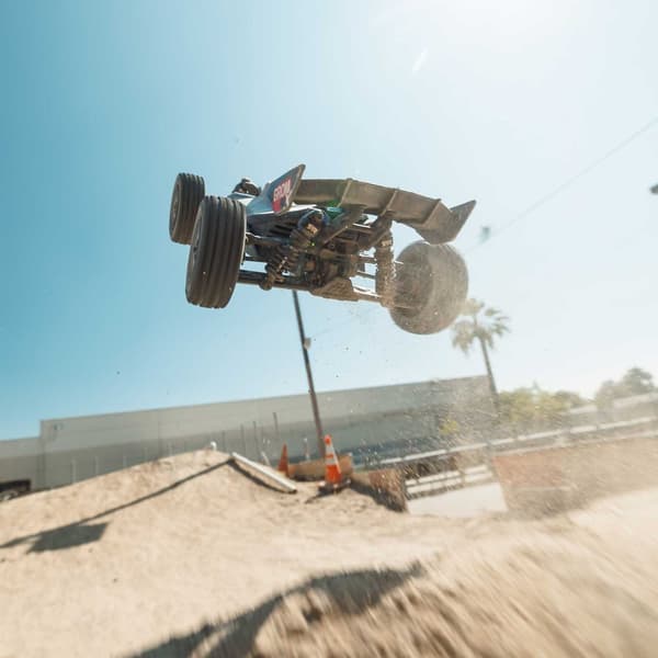ARRMA Typhon Grom 223S BLX 4WD Blå/Svart - RTR
