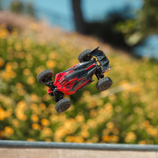 ARRMA Typhon Grom 223S BLX 4WD Rød/Sort - RTR