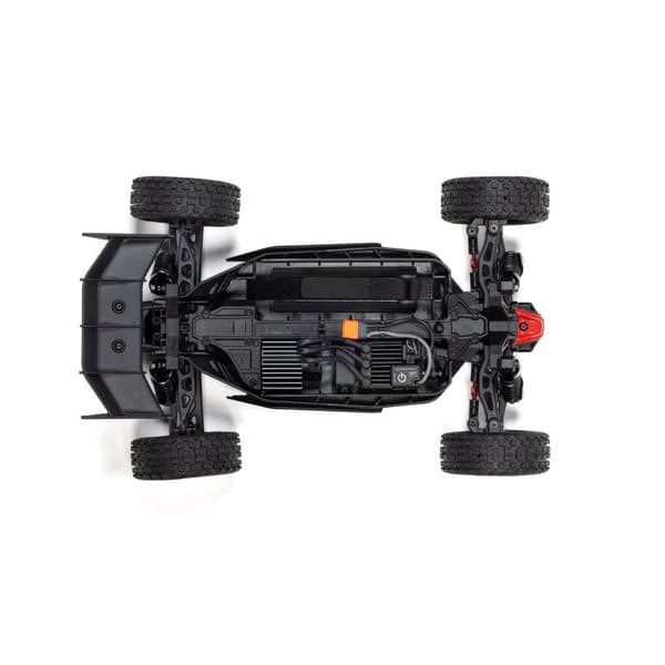ARRMA Typhon Grom 223S BLX 4WD Rød/Sort - RTR