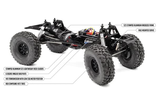 Vanquish VRD Stance Green - Crawler RTR