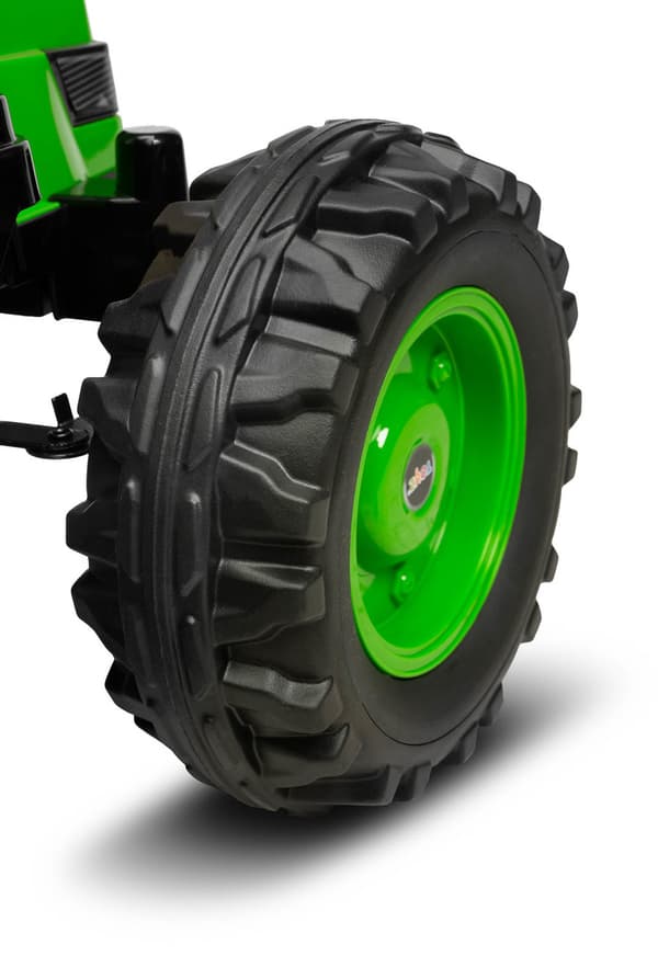 BATTERIDREVET KØRETØJ TRAKTOR HECTOR - GRØN