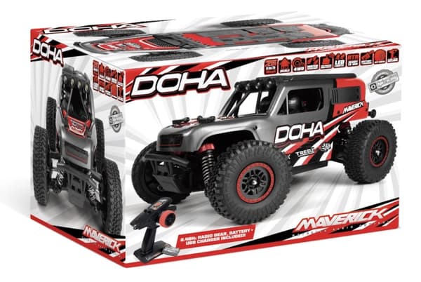 Maverick Doha 1/20 Desert Truck Rød - Komplet