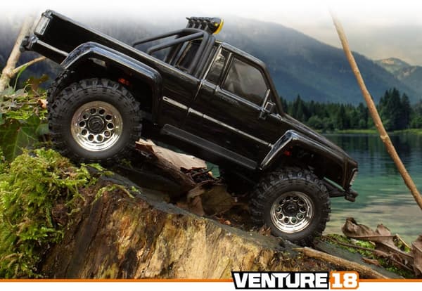 HPI Venture 18 Toyota Hilux SR5 RTR - Sort