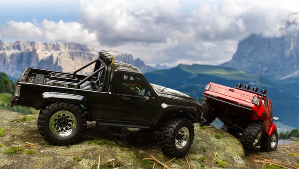 HPI Venture 18 Toyota Hilux SR5 RTR - Sort