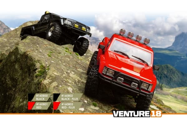 HPI Venture 18 Flux Toyota Hilux SR5 - Red