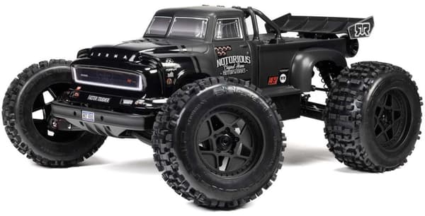 ARRMA Notorious 6S 4x4 1/8 Brushless RTR Svart
