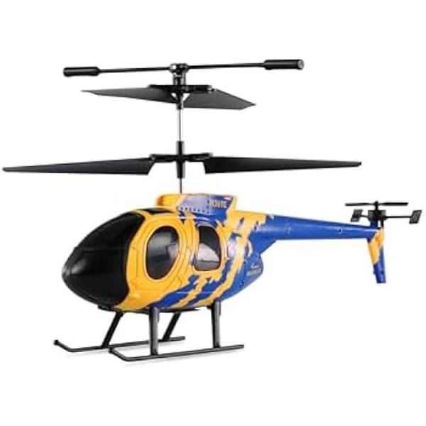 RC Helikopter - AMEWI - MD500E CX - Klar för flygning - Robust plastskrov - LED-bakgrundsbelysning