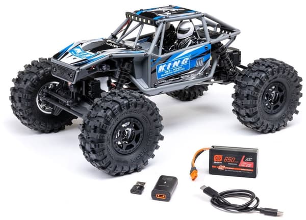 Axial UTB18 Capra Crawler 4WS Blå - Komplet