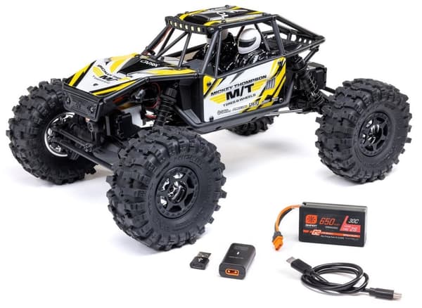 Axial UTB18 Capra Crawler 4WS Gul - Komplet