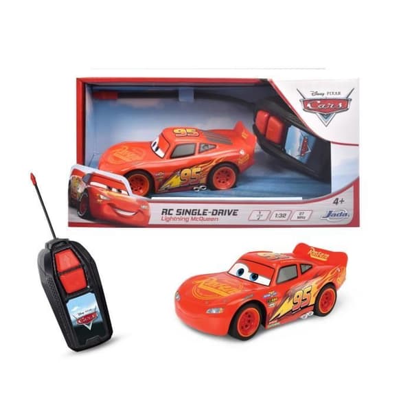Majorette radiostyrd bil - Flash McQueen - Batterier ingår ej