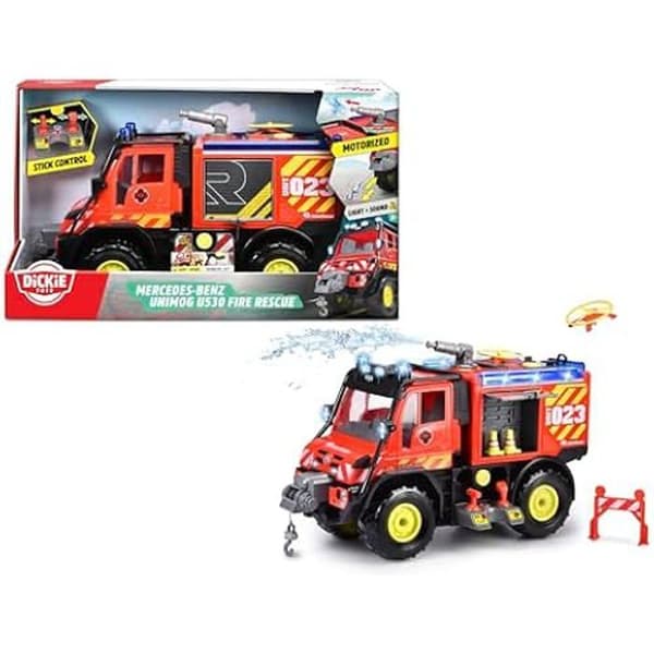 Dickie Unimog U530 Brandräddning