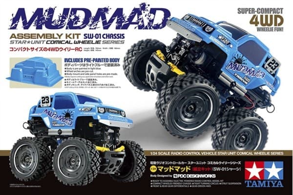 TAMIYA 1/24 R/C MudMad (SW-01)