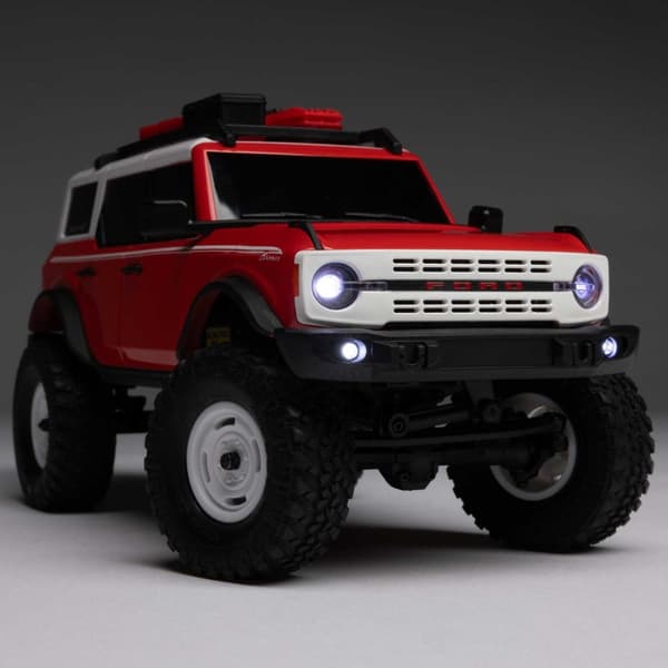 Axial SCX24 Ford Bronco Rock Crawler 4WD Röd