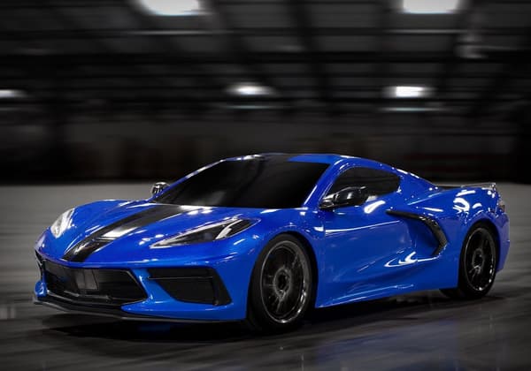 Traxxas Chevrolet Corvette Stingray RTR - Blå