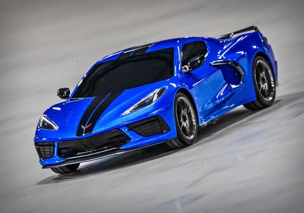 Traxxas Chevrolet Corvette Stingray RTR - Blå
