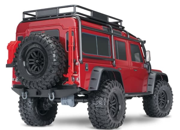 Traxxas TRX-4 Land Rover Defender 1/10 RTR Röd