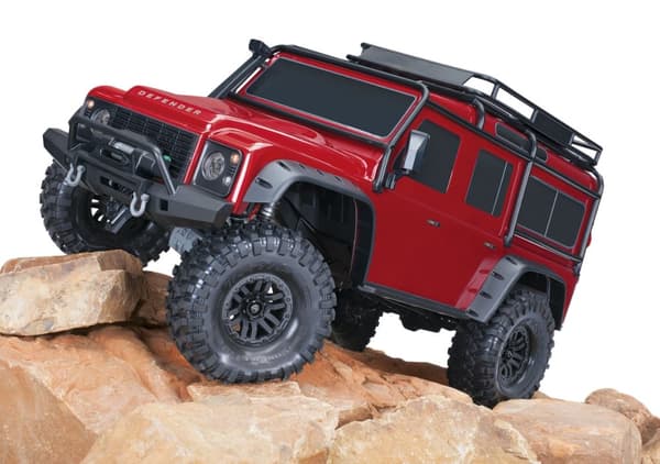 Traxxas TRX-4 Land Rover Defender 1/10 RTR Röd