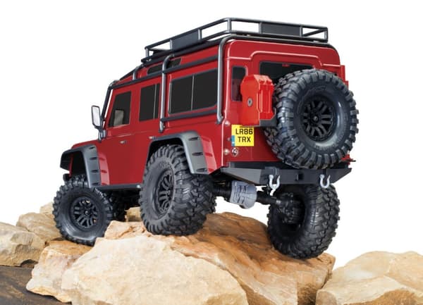 Traxxas TRX-4 Land Rover Defender 1/10 RTR Röd