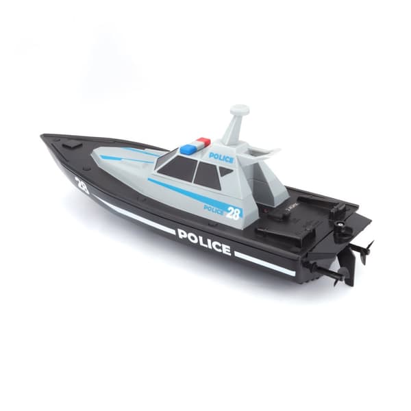 Radiostyrd Rc Polisbåt 2.4Ghz