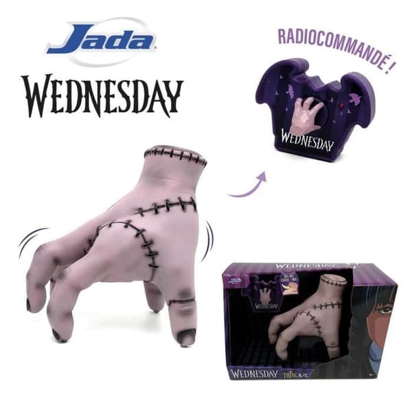 Jada - Smoby - The Thing från onsdagsserien - Fjärrstyrd - 18cm - Från 8 år
