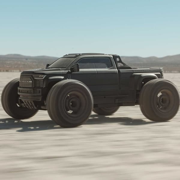 ARRMA Big Rock 1/10 223S BLX 4WD Sort - RTR